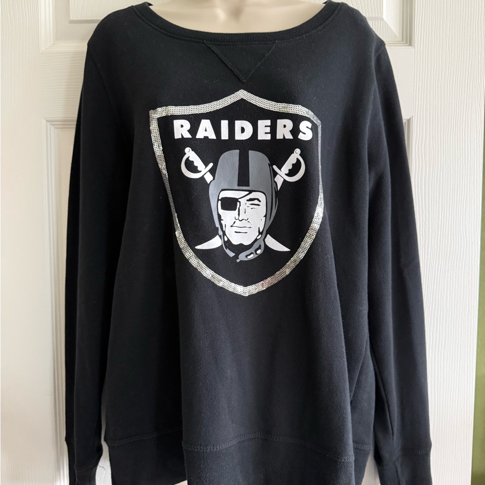 47 Brand Women’s Raiders Sweatshirt, L